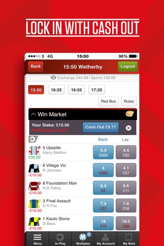 Ladbrokes Exchange screenshot 3