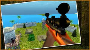 Airborne Sniper Shooter : Hunt Down terrorists from Heli screenshot #3 for iPhone