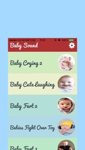 Lullabies - Baby Sound, Baby Cry, Baby Laugh , Kids Sounds ,Kids Voice screenshot #2 for iPhone