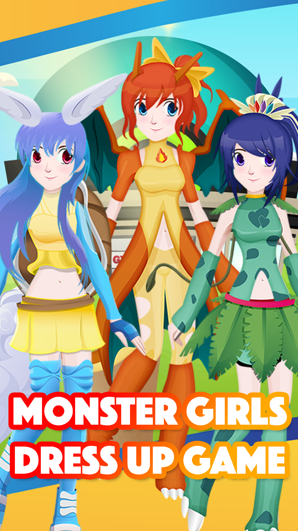 Go Anime Monster Girls Maker Dress-Up For Pokemon Free Download App for  iPhone 