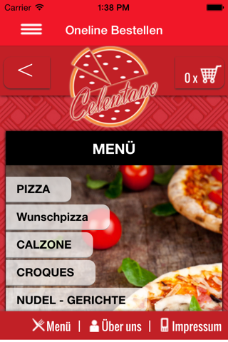 Celentano Pizza Service screenshot 2