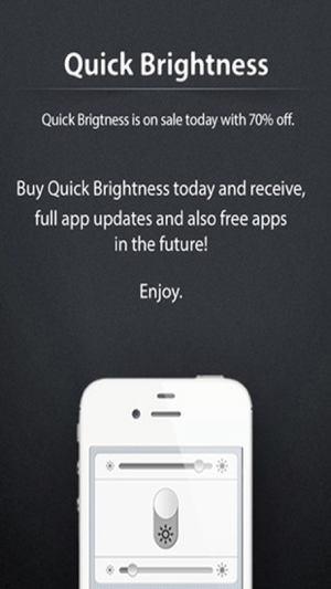 ‎Quick Brightness - Control the Power Screenshot