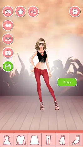 Game screenshot Superstar Dress up - Fashion Star Girl Makeover apk