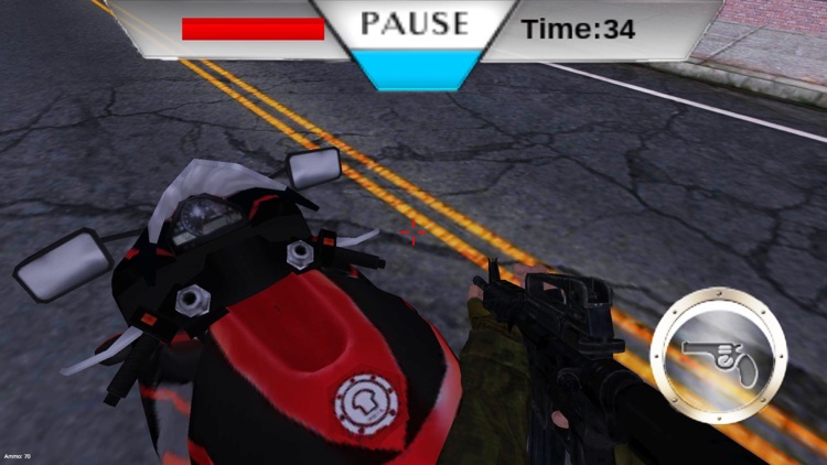 Heavy Traffic Moto Race: Crazy City Moto Shooter screenshot-3