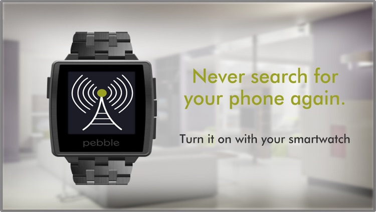 Find my Phone for Pebble Smartwatch screenshot-3
