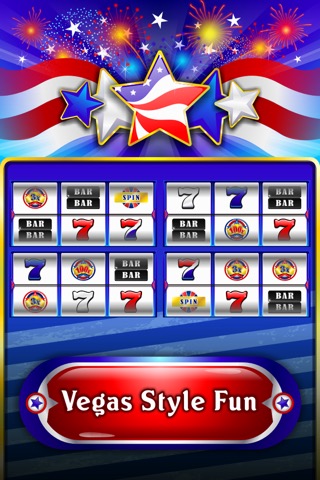 Red White and Blue Slots - Free Play Slot Machineのおすすめ画像1