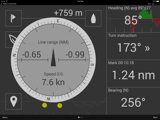Sail Racer iPad app afbeelding 2
