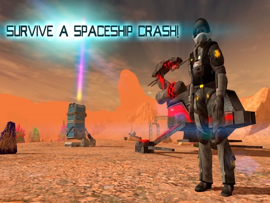 Screenshot #4 pour Mars Survival 3D: Cosmic Crash