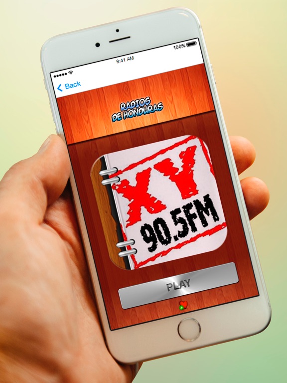 Radios de Honduras y Emisoras Gratis AM FM iPad screenshot 5 - Music app