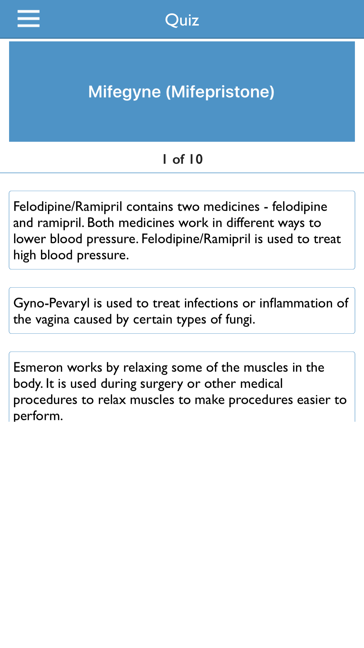 Medical Dictionary Lite screenshot 3