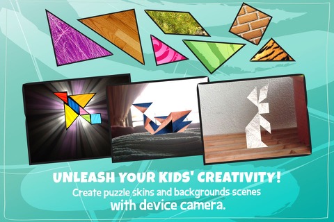 Kids Doodle & Discover: Birds, Cartoon Tangram Building Blocksのおすすめ画像3