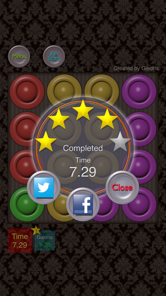 #2. Multi Color (iOS) Podle: Giedrius Talzunas