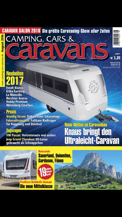 Camping, Cars & Caravans