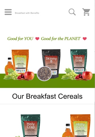 Holy Crap Cereal - Breakfast with Benefits screenshot 2