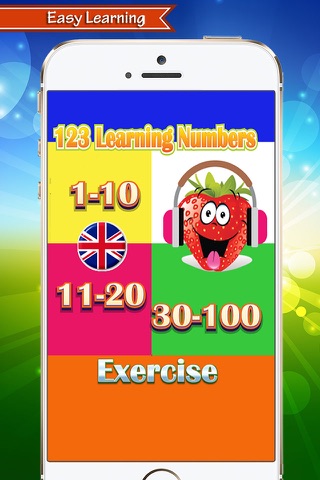 123 Learning number for kids with english language vocabulary screenshot 2