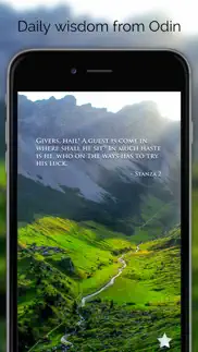 pocket havamal - daily asatru meditations of wisdom from odin - thorpe translation iphone screenshot 2