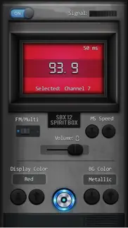 sbx 12 spirit box pro iphone screenshot 2