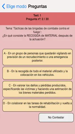 Game screenshot Bomberos Test apk