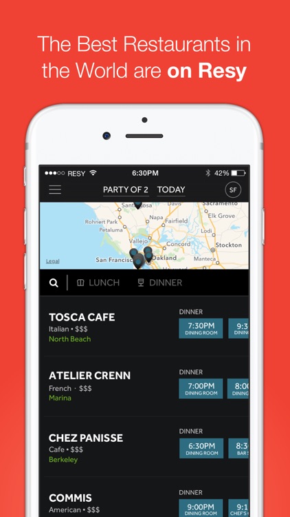 Resy - Restaurant Reservations Without the Hassle screenshot-0