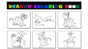 Learn to Color Wizard with Fantasy Dragon screenshot #1 for iPhone