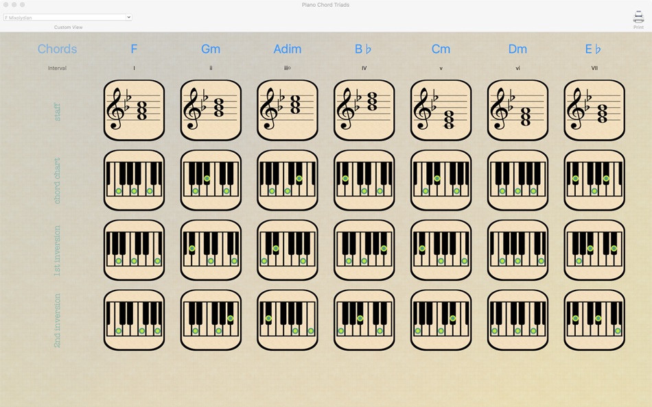 Piano Chord Triads - 1.2 - (macOS)