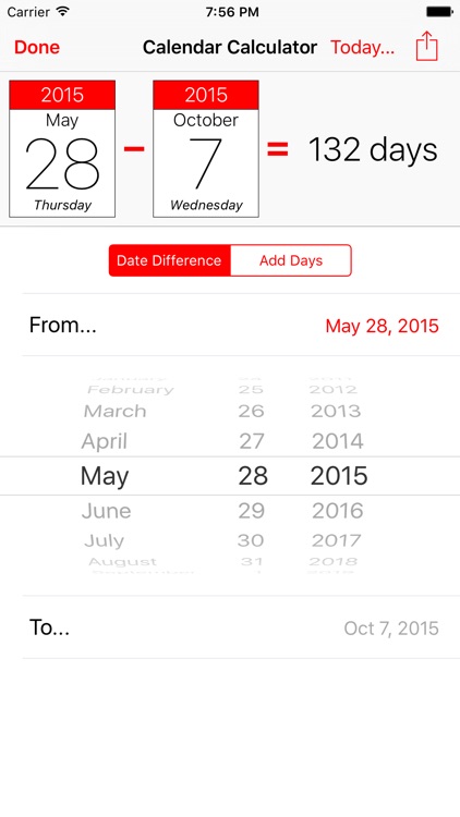 Days to Date 2 screenshot-4