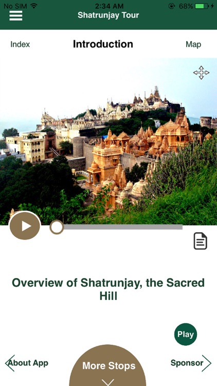 Jain Palitana Shatrunjay Audio Tour Guide (Eng+Guj), Travel & Bhav Yatra for Jains with offline map