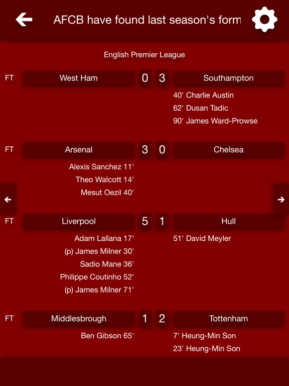 Screenshot #6 pour All The News - AFC Bournemouth Edition
