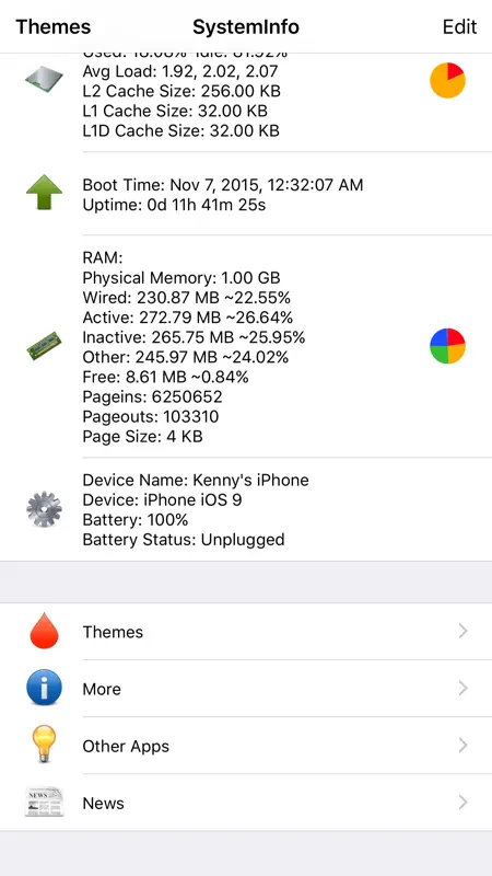 System Information screenshot 2 of 5