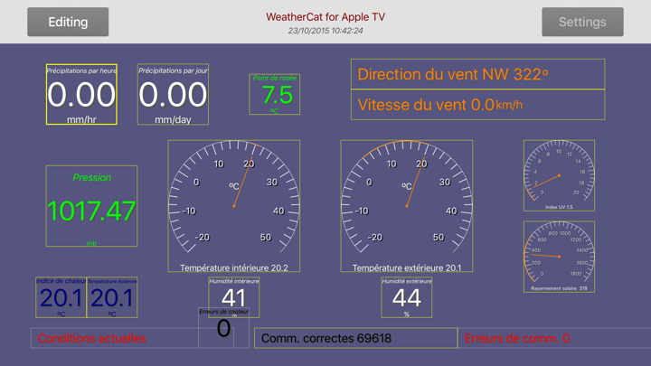 Screenshot #2 pour WeatherCatTV