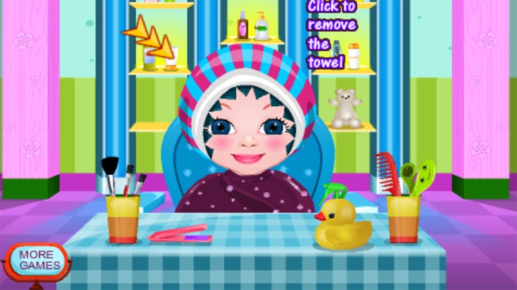 Baby Hair Stylist:Girl makeup games