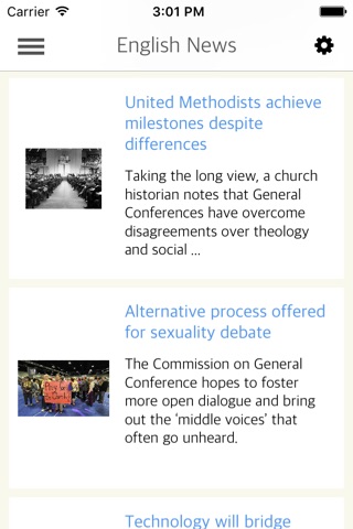 UMC General Conference 2016 screenshot 2