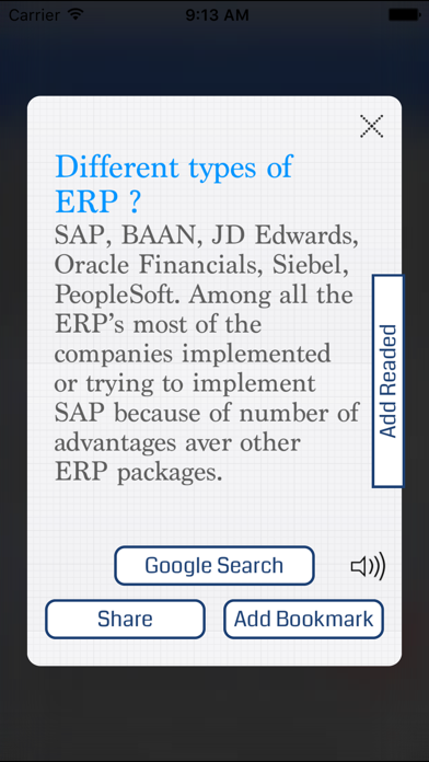 Screenshot #3 pour SAP -  Interview Questions