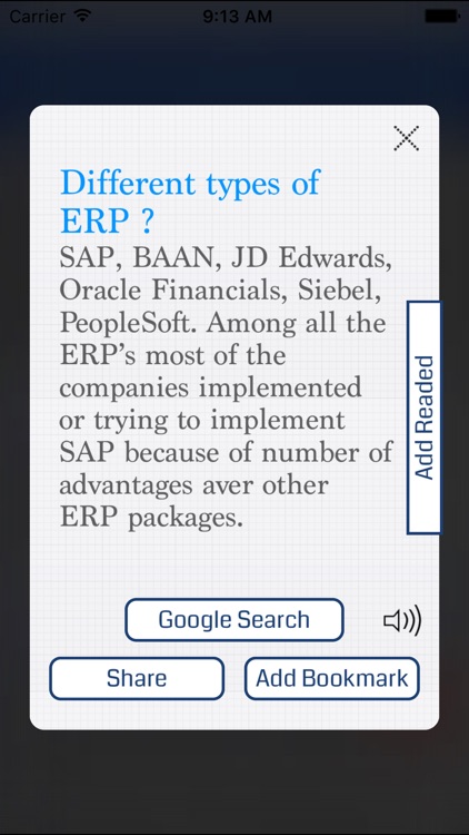 SAP -  Interview Questions