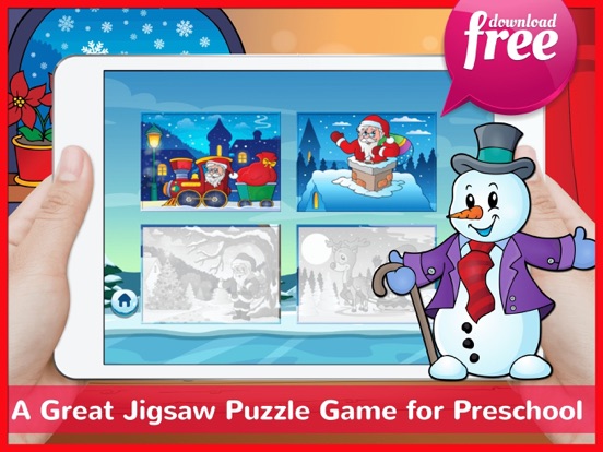 Screenshot #6 pour Christmas Jigsaw & Puzzles Games Free For Toddlers