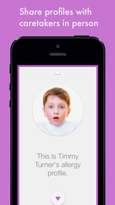 Screenshot #3 pour Allergy Assist - Save and Share Allergy Profiles