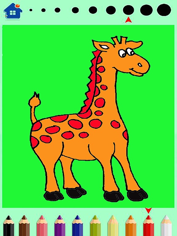 Screenshot #6 pour Animals Zoo Kids Coloring Book