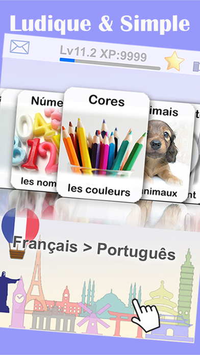 Screenshot #1 pour Apprendre le portugais brésilien cours de langue