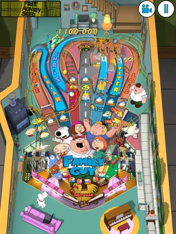 Screenshot #1 for Family Guy Pinball