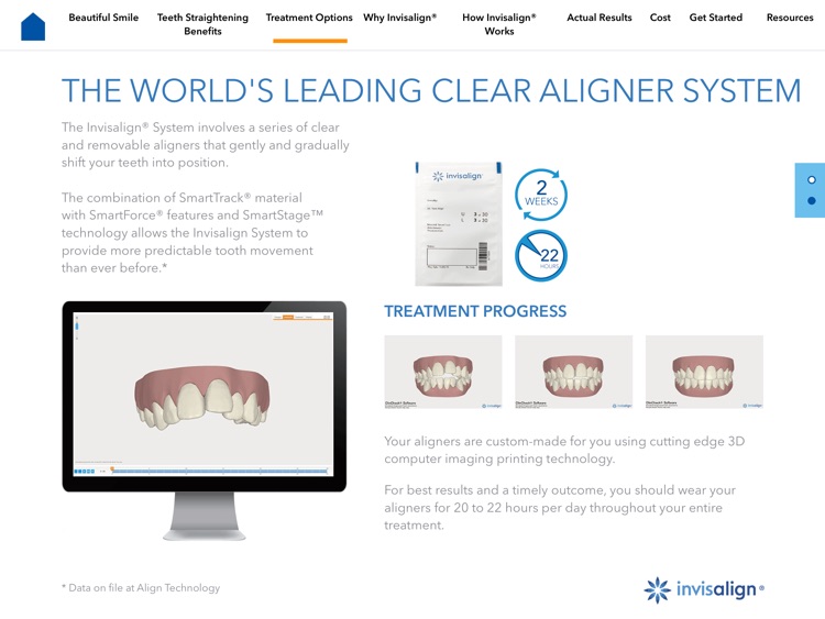 Invisalign Dentist Consultation App