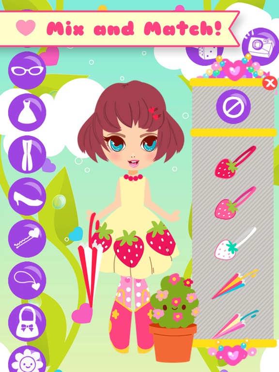Lil' Cuties Dress Up Free Game for Girls - Street Fashion Style iPad screenshot