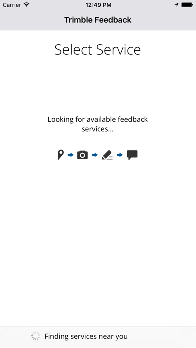 Screenshot #2 pour Trimble Feedback