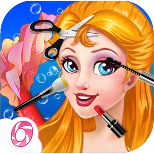 Mermaid Beauty Salon-Mermaid SPA(Celebrity Girl/Dress Up/Makeup/Fashion) iOS App