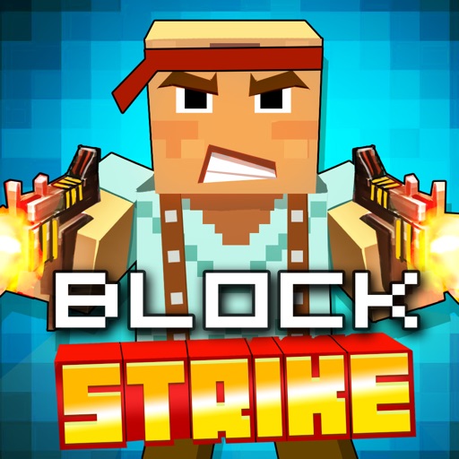 Pixel Block Strike 3D - Free sniper shooting games iOS App