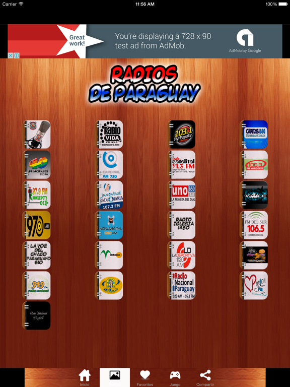 Screenshot #4 pour Radios y Emisoras de Paraguay AM FM Gratis