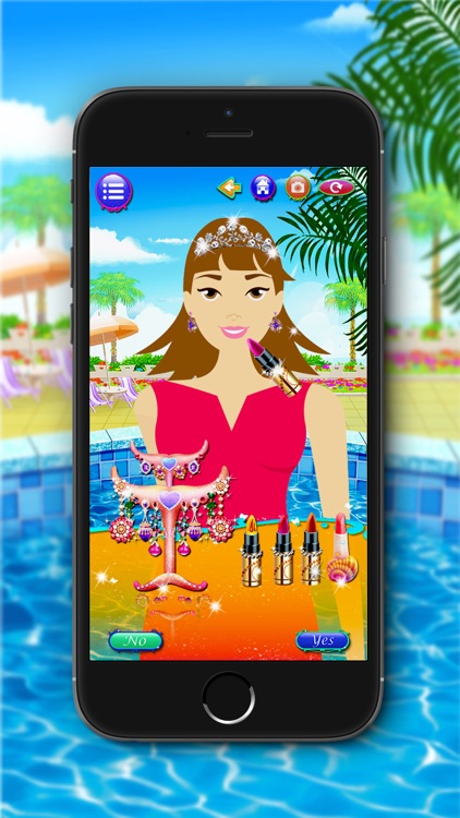 Pool Party Rock On - Free Dress Up and Makeover with Your Friends