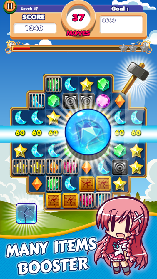 Jewel Mania - Treasure Hunt Match 3 - 1.0.7 - (iOS)