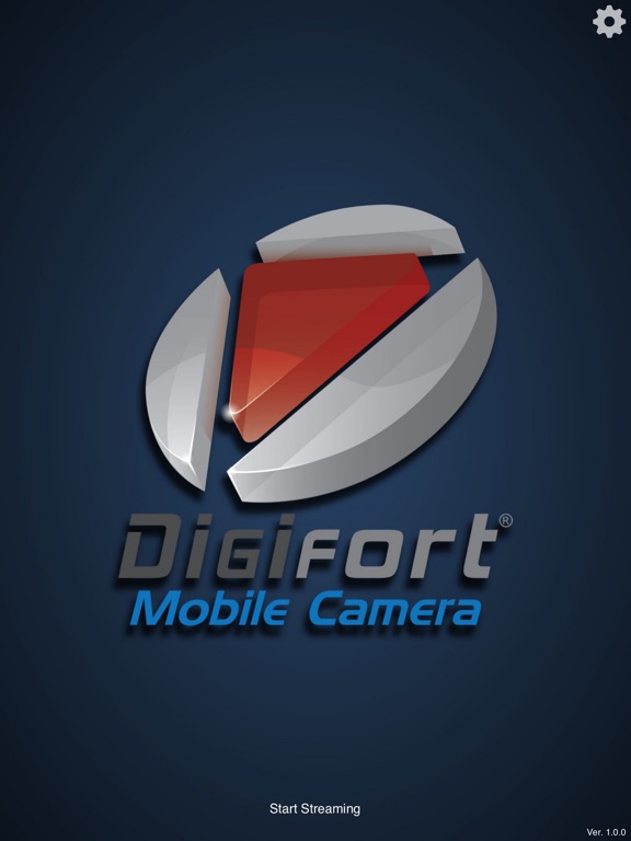 Digifort Mobile Camera iPad screenshot 1 - Business app