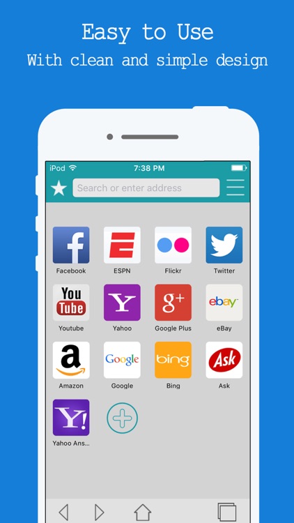 Web Browser - Internet Browsing For Private Search