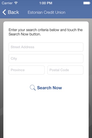 Estonian Credit Union ATM Locator screenshot 2